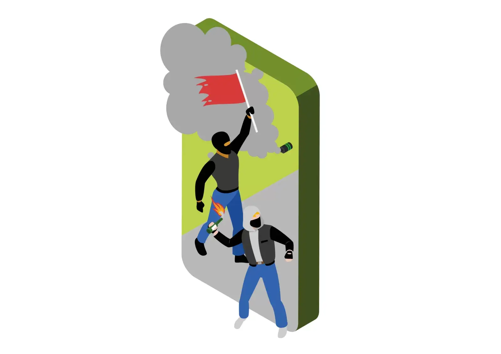confrontatie groepen